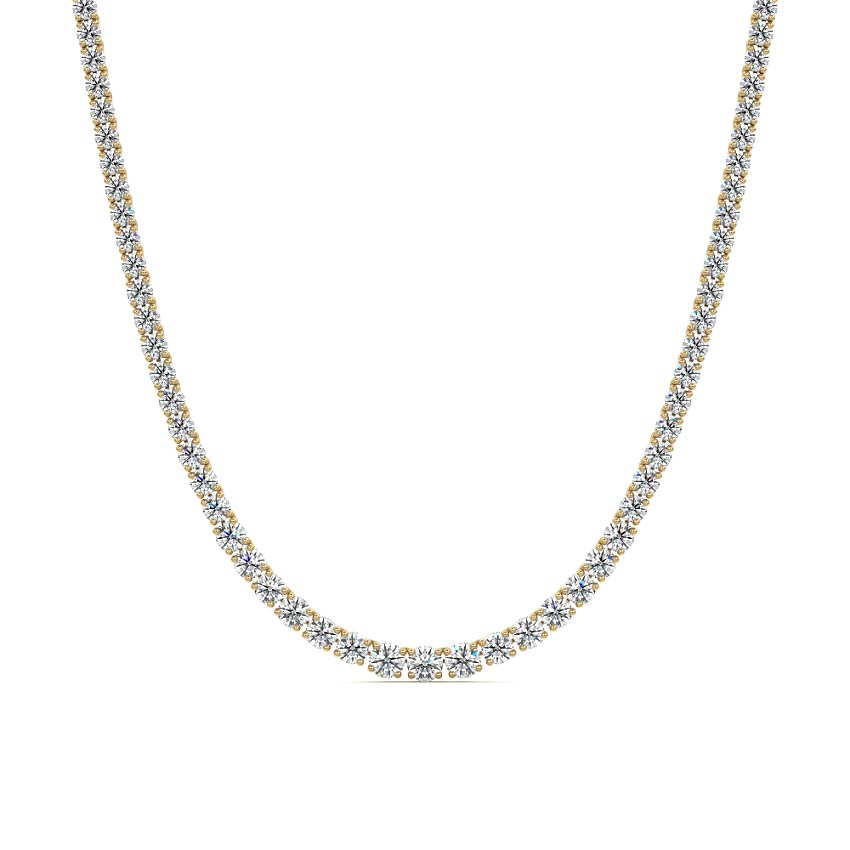 Classic Diamond Tennis Necklace