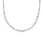 Multishape Diamond Tennis Necklace