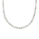 Multishape Diamond Tennis Necklace