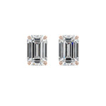 Martini Diamond Stud Earrings