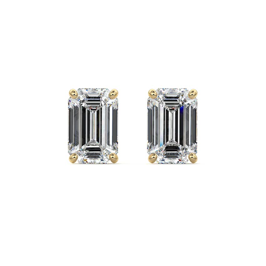 Martini Diamond Stud Earrings