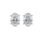 Martini Diamond Stud Earrings