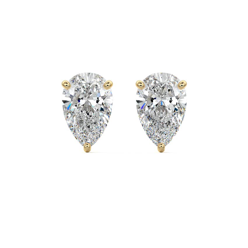 Martini Diamond Stud Earrings