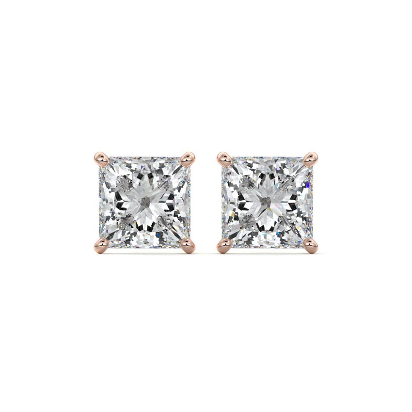 Martini Diamond Stud Earrings