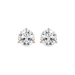 Martini Diamond Stud Earrings