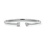 Two Stone Diamond Bangle