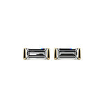 Baguette Diamond Studs