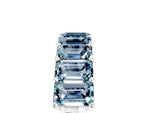Emerald Cut Aquamarine Eternity Band in Silver with Prong Setting_5