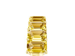 Emerald Cut Yellow Sapphire Eternity Band in Yellow gold with Prong Setting_5