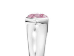 Fancy Pink Cushion Cut Diamond Tension Set Solitaire Ring in Silver with Split Shank Band_17