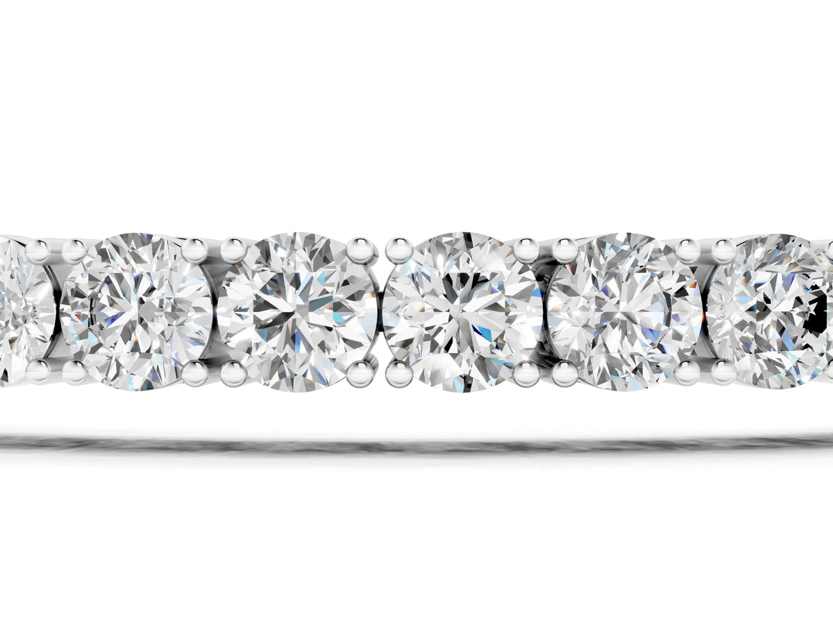 Four Prong Round Tennis Bracelet_9