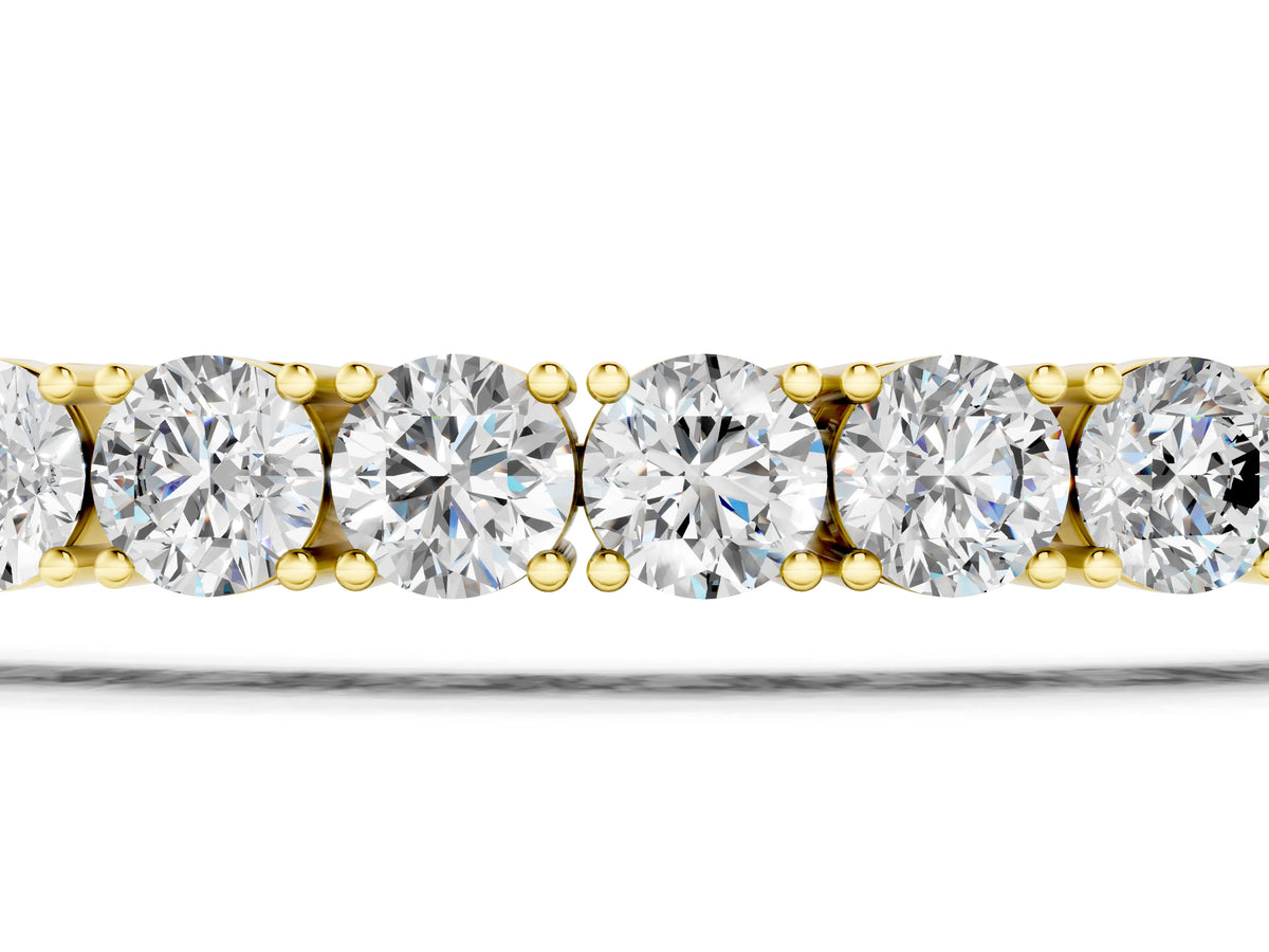 Four Prong Round Tennis Bracelet_9