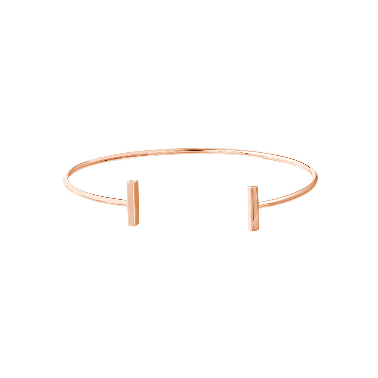 Staple Bar Gold Cuff Bangle
