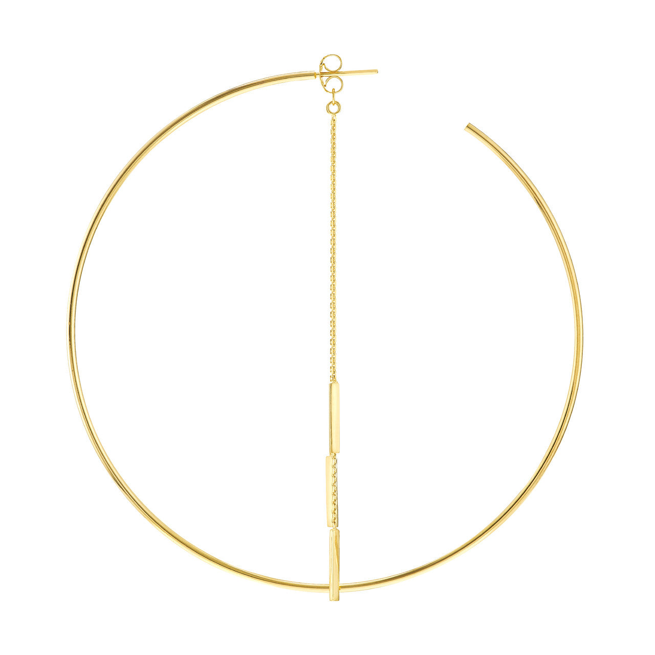 Cable Chain and Spear Earring Extensions