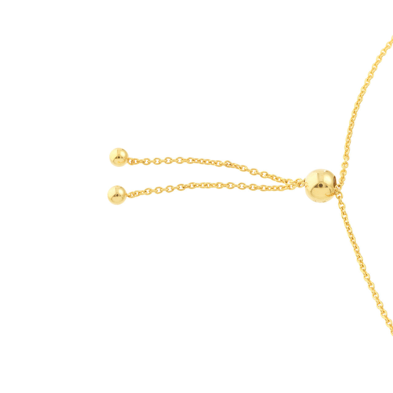 Mini Interlocking Circles Bolo Bracelet