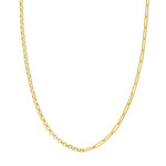 50/50 Paperclip + Rolo Chain with Lobster Lock