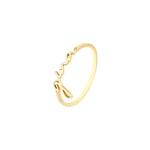 Script Lowercase Name Ring