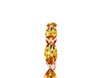 Marquise Citrine Eternity Band in Rose gold with U-Prong Setting_5
