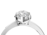 Marquise Cut Diamond Solitaire Engagement Ring in White gold with Prong Setting_16