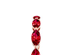 Marquise Ruby Eternity Band in Rose gold with U-Prong Setting_5