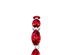 Marquise Ruby Eternity Band in White gold with U-Prong Setting_5
