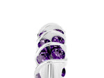 Multi-Row Round Amethyst Band in Silver with Channel Setting_5