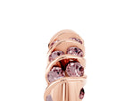 Multi-Row Round Morganite Band in Rose gold with Channel Setting_5