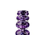 Oval Cut Amethyst Eternity Band in Platinum with Shared Prong Setting_5