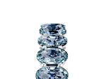 Oval Cut Aquamarine Eternity Band in Platinum with Shared Prong Setting_5