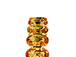 Oval Cut Citrine Eternity Band in Yellow gold with Shared Prong Setting_5