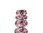 Oval Cut Morganite Eternity Band in Platinum with Shared Prong Setting_5