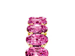 Oval Cut Pink Sapphire Eternity Band in Yellow gold with Shared Prong Setting_5