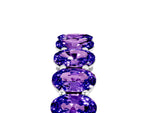 Oval Cut Tanzanite Eternity Band in Platinum with Shared Prong Setting_5