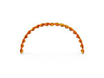 Pavé Round Citrine Chevron Band in Platinum with Shared Prong Setting_3