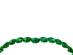 Pavé Round Emerald Chevron Band in Platinum with Shared Prong Setting_4
