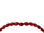 Pavé Round Ruby Chevron Band in Platinum with Shared Prong Setting_4