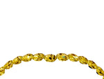 Pavé Round Yellow Sapphire Chevron Band in Yellow gold with Shared Prong Setting_4