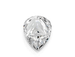 Pear Cut Diamond Hidden Halo Solitaire Ring in Rose gold with Round Pavé Band and Prong Setting_36