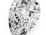 Pear Cut Diamond Hidden Halo Solitaire Ring in Rose gold with Round Pavé Band and Prong Setting_37