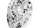 Pear Cut Diamond Hidden Halo Solitaire Ring in Yellow gold with Round Pavé Band and Prong Setting_37