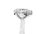Pear Cut Diamond Solitaire Engagement Ring in White gold with Prong Setting_23