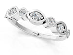 Platinum Bezel Set Mixed Shape Diamond Eternity Band_13