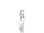 Platinum Bezel-Set Round Diamond Marquise Eternity Band_17