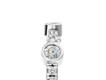 Platinum Bezel Set Round Diamond Pavé Band_17