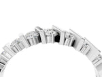 Platinum Channel Set Round Diamond Anniversary Band with Vertical Prongs_16