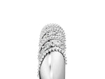 Platinum Channel Set Round Diamond Dome Band_17