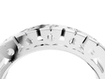 Platinum Channel Set Round Diamond Flat Band with Prong Setting_16