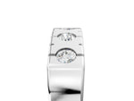 Platinum Channel Set Round Diamond Flat Band with Prong Setting_17
