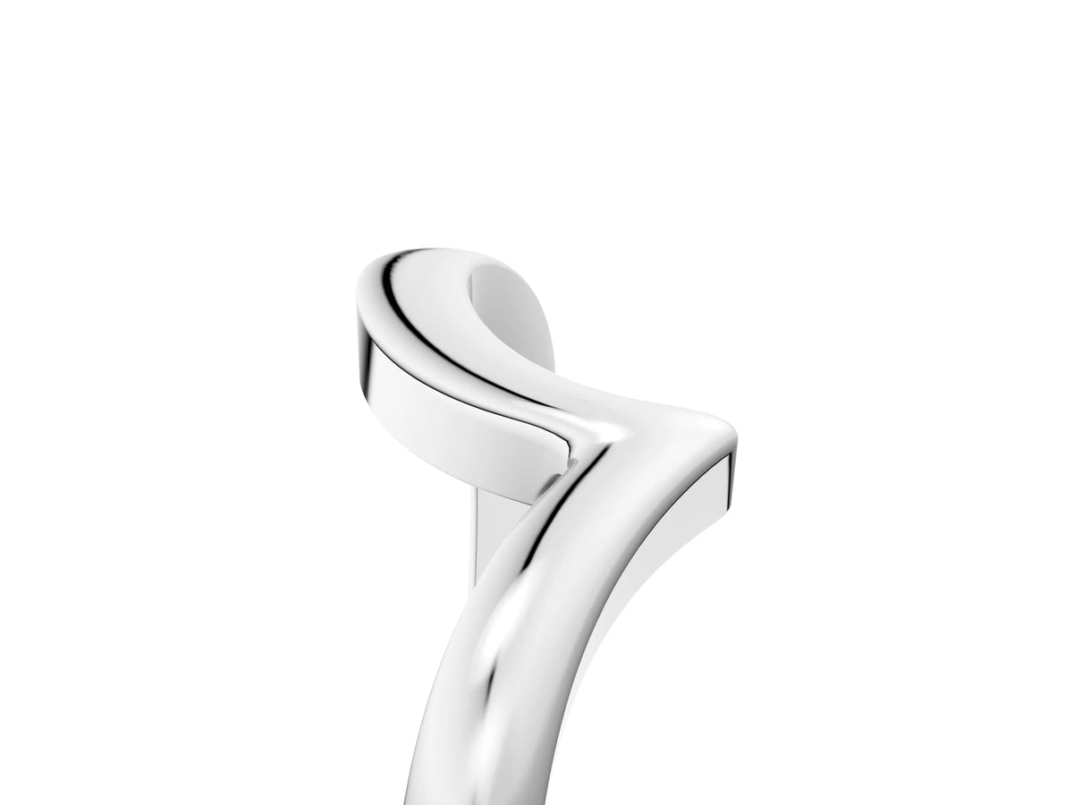 Platinum Chevron V-Shaped Contour Band_17