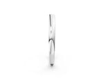Platinum Classic Plain Metal Band_14